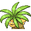 Exeggutor's back sprite in Ruby, Sapphire, and Emerald