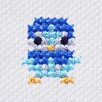 "The Piplup embroidery from the Pokémon Shirts clothing line."