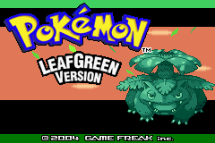 Pokémon LeafGreen Version