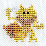 "The Kadabra embroidery from the Pokémon Shirts clothing line."