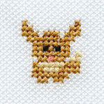 "The Eevee embroidery from the Pokémon Shirts clothing line."