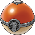 An Apricorn Poké Ball in Pokémon Legends: Arceus.