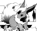 Flareon in The Electric Tale of Pikachu manga