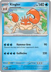 Kingler99PokémonCard151.jpg