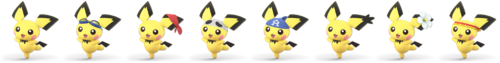 SSBU Pichu palette.png