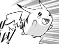 Terastal Pikachu in the Pokémon Adventures