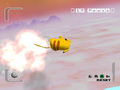 Pikachu using Skull Bash in Super Smash Bros. Melee.