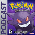 The original podcast art, featuring Gengar.