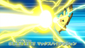 First variant: Pikachu using Gigavolt Havoc