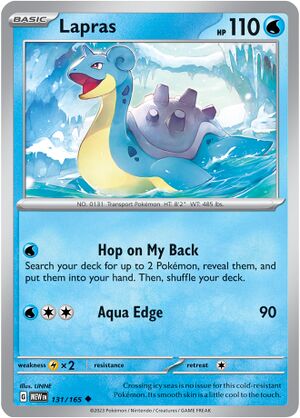 Lapras131PokémonCard151.jpg