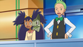 Cilan's miscolored hair