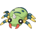 Spinarak, introduced in Generation II