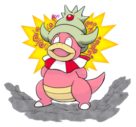 Slowking being bitten.png