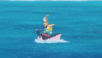 A Poké Ride Mantine