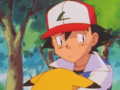 Ash's miscolored shirt