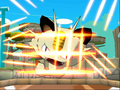 Meowth using Fury Swipes