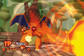 Charizard using Blast Burn