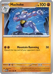 Machoke67PokémonCard151.jpg