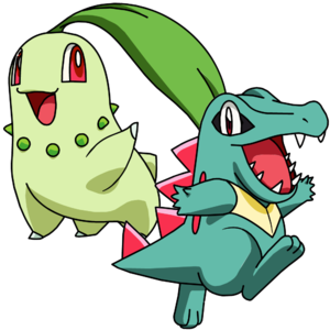 152Chikorita 158Totodile anime.png