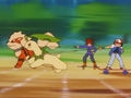 Ash and Gary in the Extreme Pokémon Race