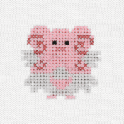 "The Blissey embroidery from the Pokémon Shirts clothing line."