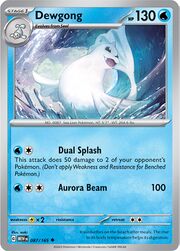 Dewgong87PokémonCard151.jpg