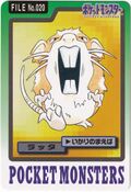 Bandai Raticate card.jpg