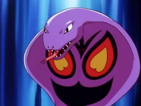 Pokémon League entrance exam instructor's Arbok