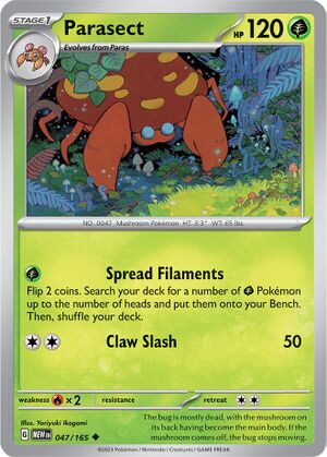 Parasect47PokémonCard151.jpg