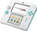 A Sea Green Nintendo 2DS