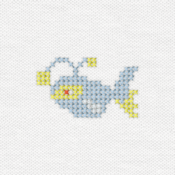 "The Lanturn embroidery from the Pokémon Shirts clothing line."