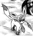 Glaceon in the Pokémon Diamond and Pearl Adventure! manga