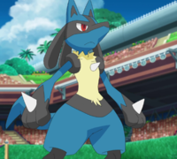 Professor Kukui's Lucario