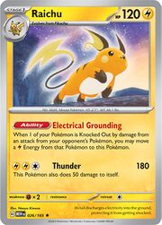 Raichu26PokémonCard151.jpg