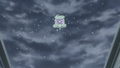 A Snowy Form Castform in the anime