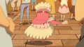 A Pa'u Style Oricorio in the anime