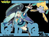 Steel-type Hatsune Miku with Jirachi for Project VOLTAGE[54]