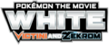 White—Victini and Zekrom logo