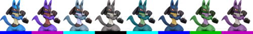 SSB4 Lucario palette.png