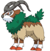 673Gogoat BW anime.png