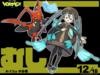 Bug-type Hatsune Miku with Kricketune for Project VOLTAGE[52]