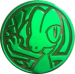 ADV1S Green Treecko Coin.png