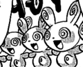 Examples of Spinda in Pokémon Adventures