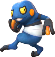 Pokkén Croagunk.png