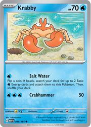 Krabby98PokémonCard151.jpg