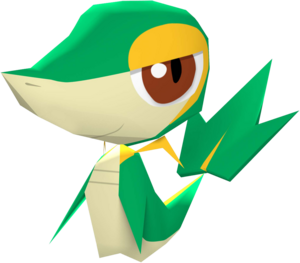 Snivy Pokémon Rumble Blast.png