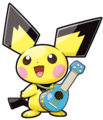 Ukulele Pichu artwork drawn by Kouki Saitou[13]