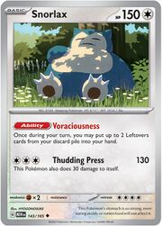 Snorlax143PokémonCard151.jpg