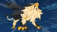 Dusk Mane Necrozma in the anime