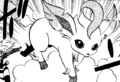 Leafeon in the Pokémon 7 manga